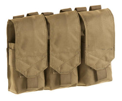 SHS - 23012 TRIPLE  M16/M4 x 9 MAG POUCH